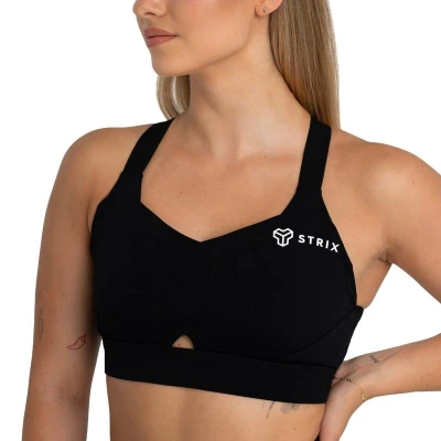STRIX Sportovní podprsenka Black