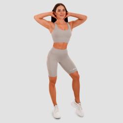 GymBeam Sportovní podprsenka Cut-Out grey