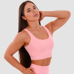 GymBeam Sportovní podprsenka Cut-Out pink