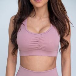 GymBeam Sportovní podprsenka Fave Dusty Rose