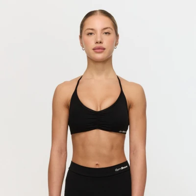 GymBeam Sportovní podprsenka Fierce Black