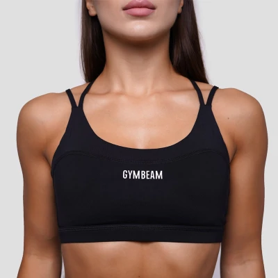 GymBeam Sportovní podprsenka FIT Black