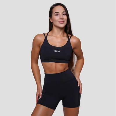GymBeam Sportovní podprsenka FIT Black