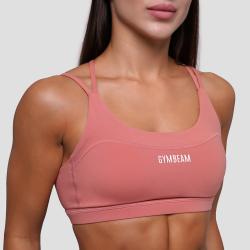 GymBeam Sportovní podprsenka FIT Salmon