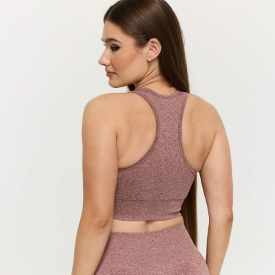 GymBeam Sportovní podprsenka FLO Mauve