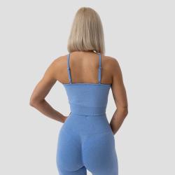 GymBeam Sportovní podprsenka Halter FLO Blue
