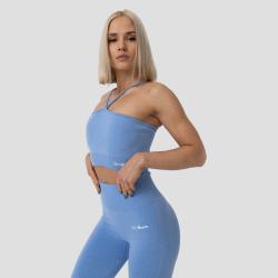 GymBeam Sportovní podprsenka Halter FLO Blue