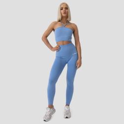 GymBeam Sportovní podprsenka Halter FLO Blue