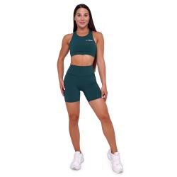 GymBeam Sportovní podprsenka Ignite Dark Green