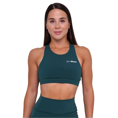 GymBeam Sportovní podprsenka Ignite Dark Green