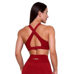 GymBeam Sportovní podprsenka Ignite Dark Red