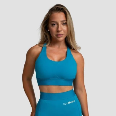 GymBeam Sportovní podprsenka Limitless Aquamarine