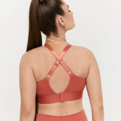 GymBeam Sportovní podprsenka Limitless Cinnamon