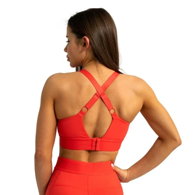 GymBeam Sportovní podprsenka Limitless Hot Red