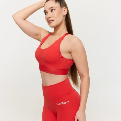 GymBeam Sportovní podprsenka Limitless Hot Red