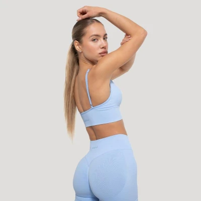 GymBeam Sportovní podprsenka Luma Baby Blue