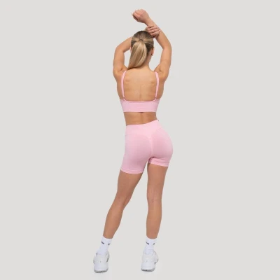 GymBeam Sportovní podprsenka Luma Baby Pink
