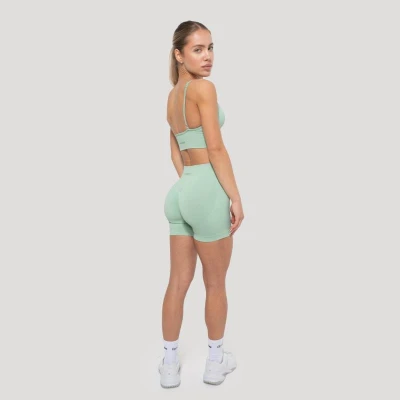 GymBeam Sportovní podprsenka Luma Pistachio