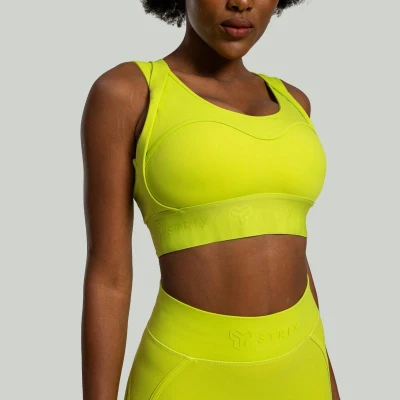 STRIX Sportovní podprsenka Lunar Chartreuse