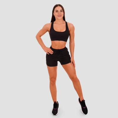 GymBeam Sportovní podprsenka Mesh Panel black