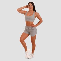 GymBeam Športová podprsenka Mesh Panel grey