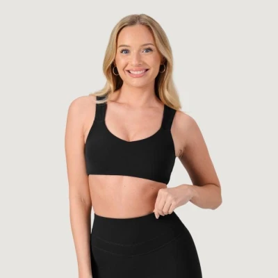 GymBeam Sportovní podprsenka NEO Black