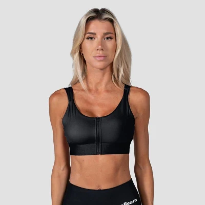 GymBeam Sportovní podprsenka Prime Black