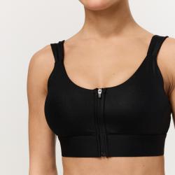 GymBeam Sportovní podprsenka Prime Black