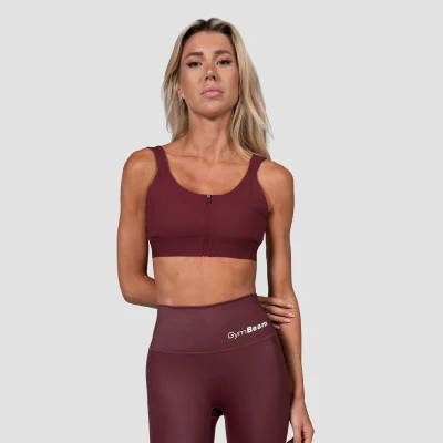 GymBeam Sportovní podprsenka Prime Fig