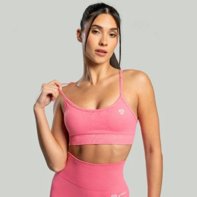 GymBeam Sportovní podprsenka Seamless String Sorbet - STRIX