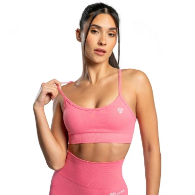 GymBeam Sportovní podprsenka Seamless String Sorbet - STRIX