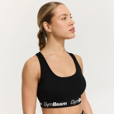 GymBeam Sportovní podprsenka Simple Black