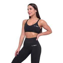 GymBeam Essence String Sports Bra Black
