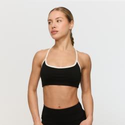 GymBeam Sportovní podprsenka Varsity Black
