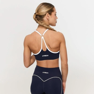 GymBeam Sportovní podprsenka Varsity Blue
