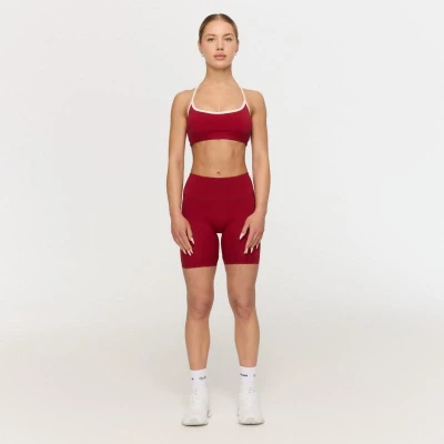 GymBeam Sportovní podprsenka Varsity Red