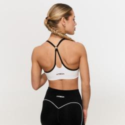 GymBeam Športová podprsenka Varsity White
