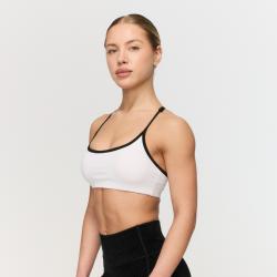 GymBeam Športová podprsenka Varsity White