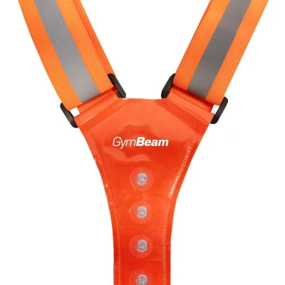 GymBeam Reflexní běžecká vesta Orange