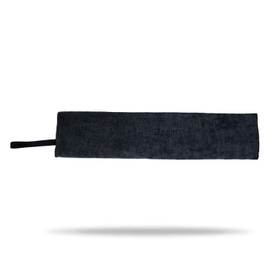 GymBeam Sportovní ručník z mikrovlákna Large Black