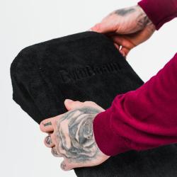 GymBeam Sportovní ručník z mikrovlákna Large Black