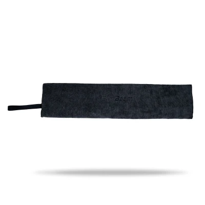GymBeam Sportovní ručník z mikrovlákna Large Black