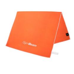 GymBeam Sportovní rychleschnoucí ručník Orange/White
