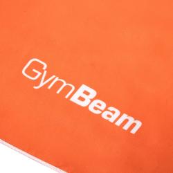 GymBeam Sportovní rychleschnoucí ručník Orange/White