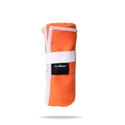 GymBeam Sportovní rychleschnoucí ručník Orange/White