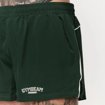 GymBeam Sportovní šortky Varsity Green
