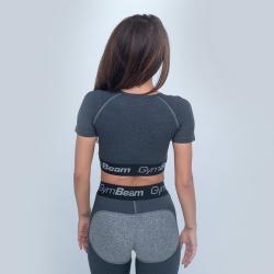GymBeam Sportovní top Ultrafit Heather Grey