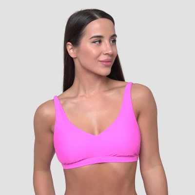 GymBeam Pink dámský sportovní vrchní díl plavek
