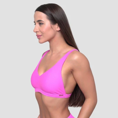 GymBeam Pink dámský sportovní vrchní díl plavek