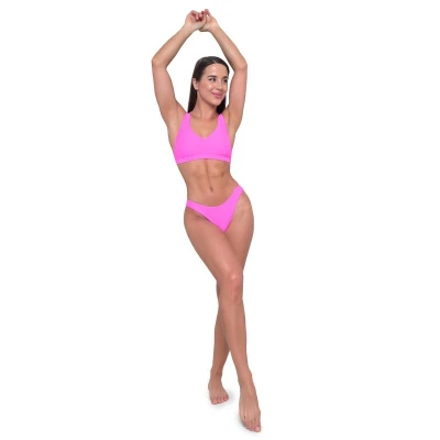 GymBeam Pink dámský sportovní vrchní díl plavek